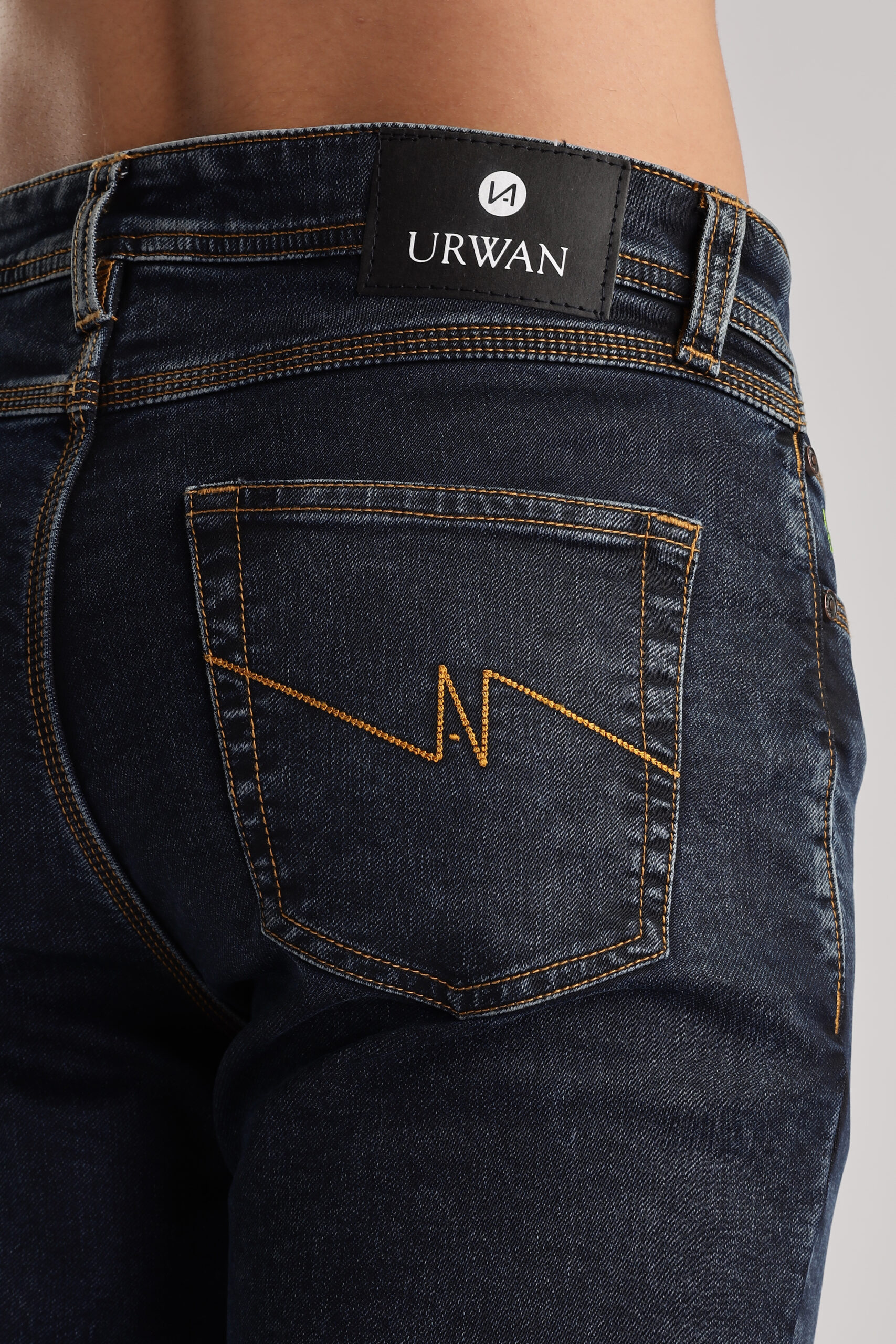 Classic night blue denim pant design
