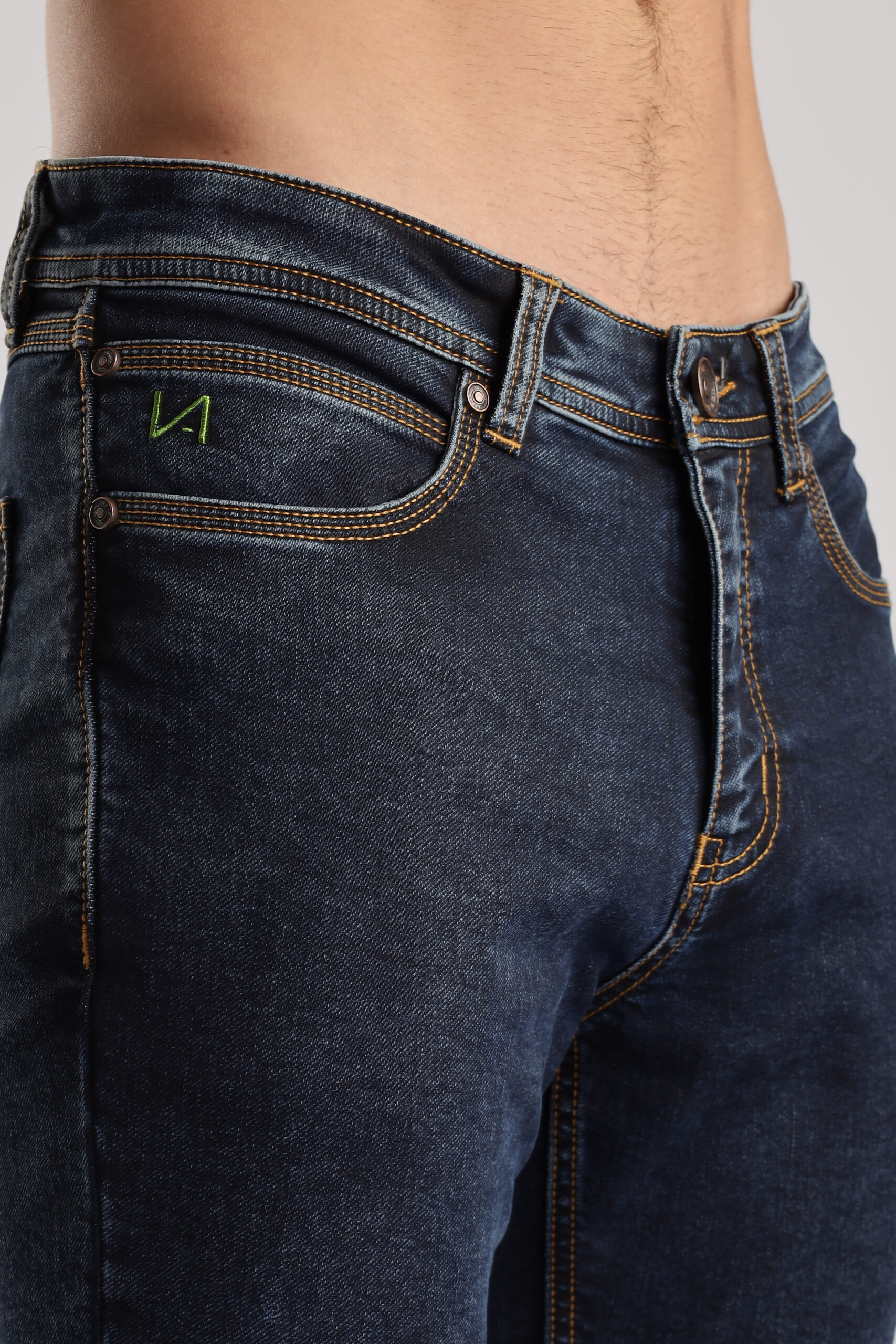 Men’s night blue denim pant