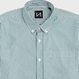 Classic vintage charcoal denim shirt design